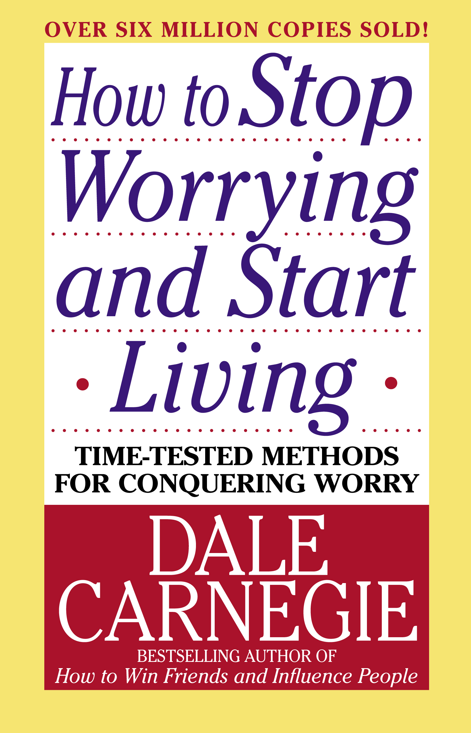 book review of how to stop worrying and start living