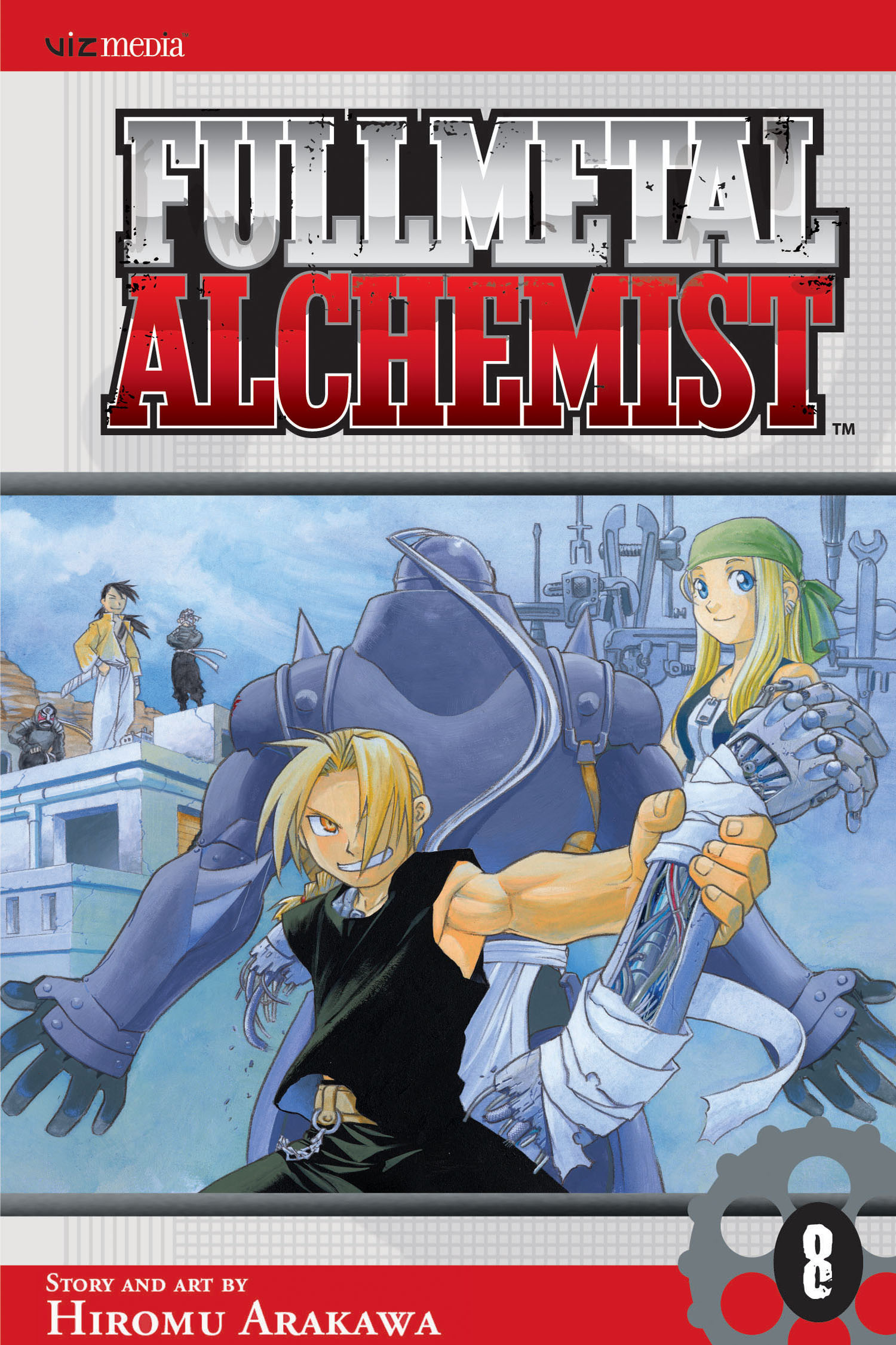 fullmetal alchemist 3 in 1 volume 8