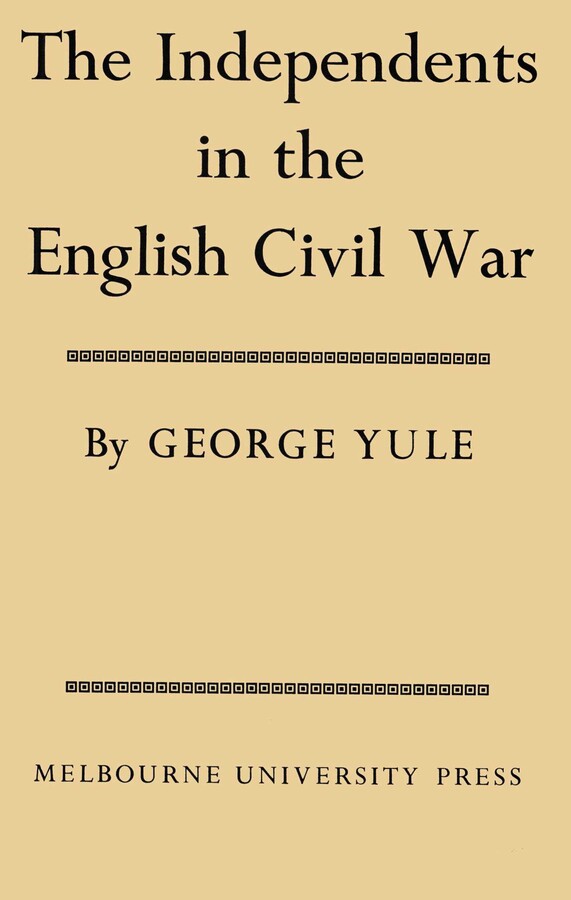 Independents in the English Civil War