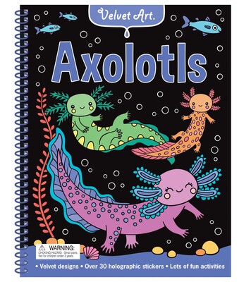 Velvet Art: Axolotls Velvet Art: Axolotls