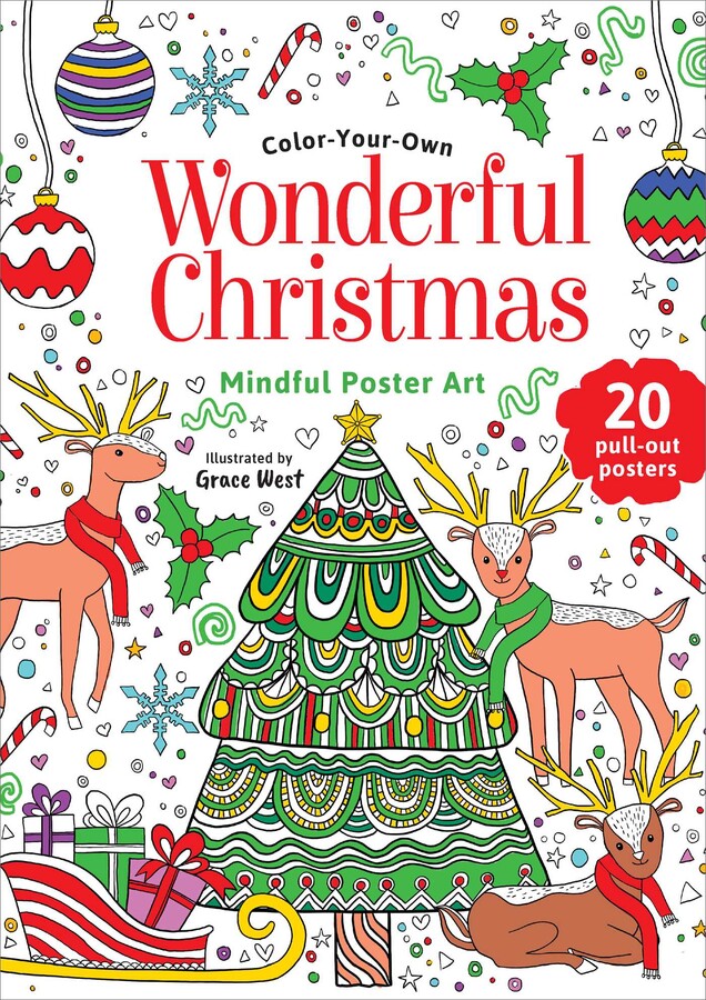 Wonderful Christmas: Coloring Book