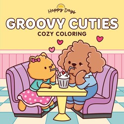 Groovy Cuties: Cozy Coloring Book