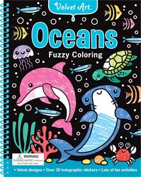 Velvet Art: Oceans Fuzzy Coloring Velvet Art: Oceans Fuzzy Coloring