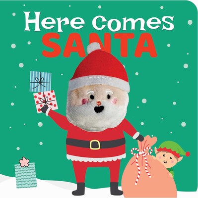 Here Comes Santa: Finger Puppet Book Here Comes Santa: Finger Puppet Book