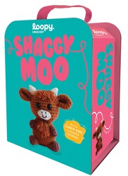 Shaggy Moo: Crochet Book & Kit