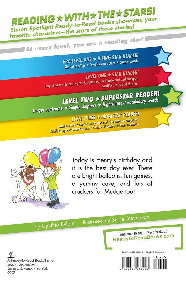 Henry and Mudge and the Best Day of All