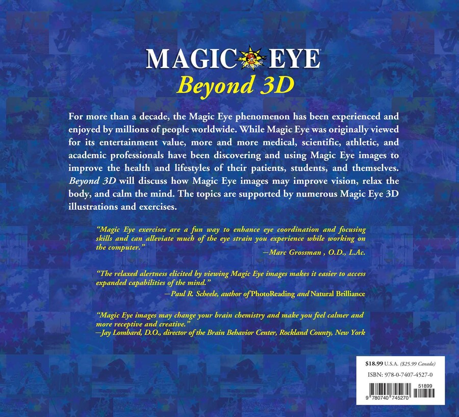 Magic Eye Beyond 3D: Improve Your Vision