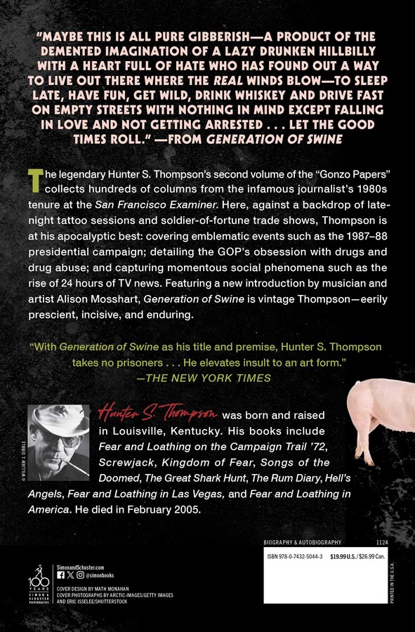 Generation of Swine