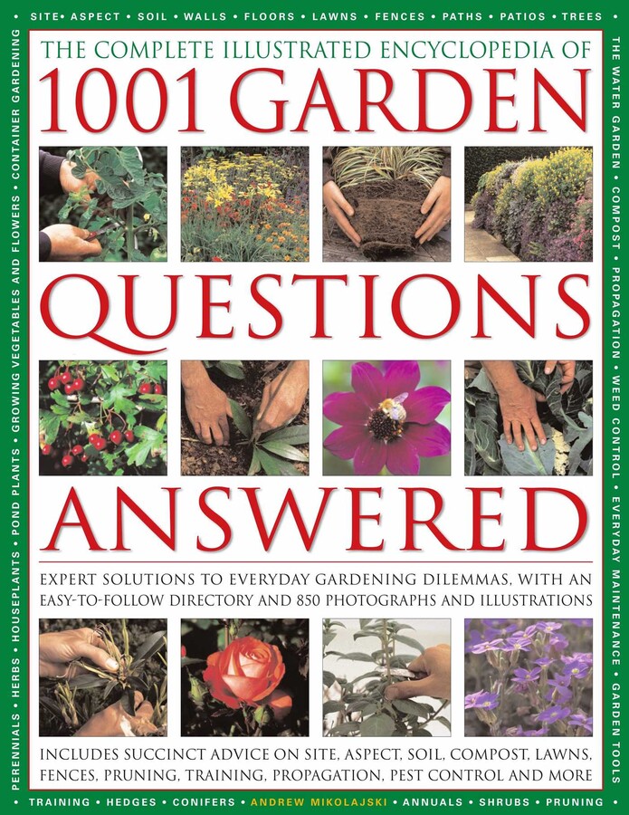Comp Illustrated Encyclopedia of 1001 Garden Questions Answered