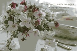 Card Box of 20 Notecards and Envelopes: Clematis Card Box of 20 Notecards and Envelopes: Clematis
