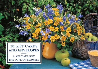 Tin Box of 20 Gift Cards and Envelopes: The Love Of Flowers Tin Box of 20 Gift Cards and Envelopes: The Love Of Flowers