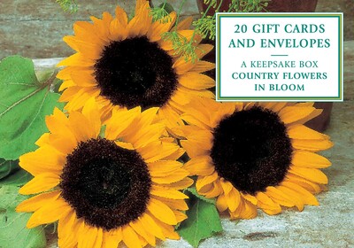 Tin Box of 20 Gift Cards and Envelopes: Country Flowers in Bloom Tin Box of 20 Gift Cards and Envelopes: Country Flowers in Bloom