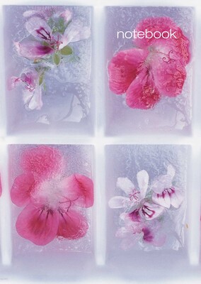 Lined Notebook: Frosted Petal Lined Notebook: Frosted Petal