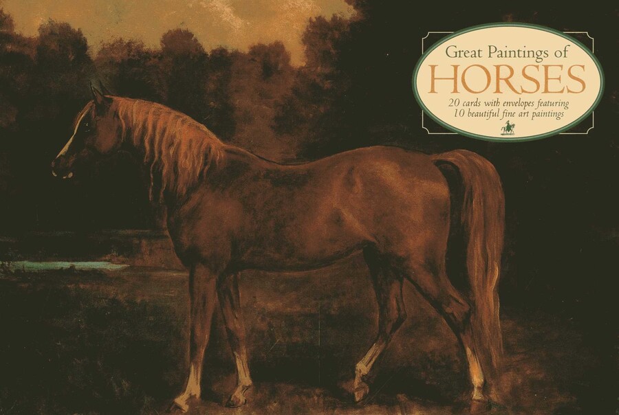Card Box of 20 Notecards and Envelopes: Great Paintings of Horses