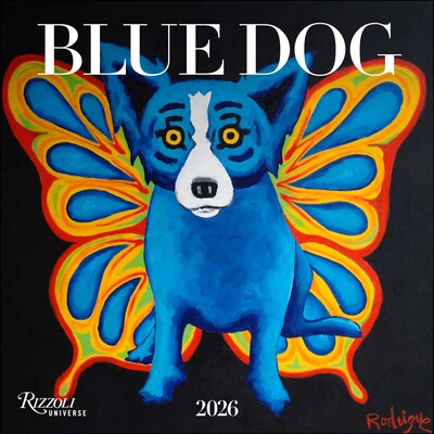 Blue Dog 2026 Wall Calendar - Book Summary & Video