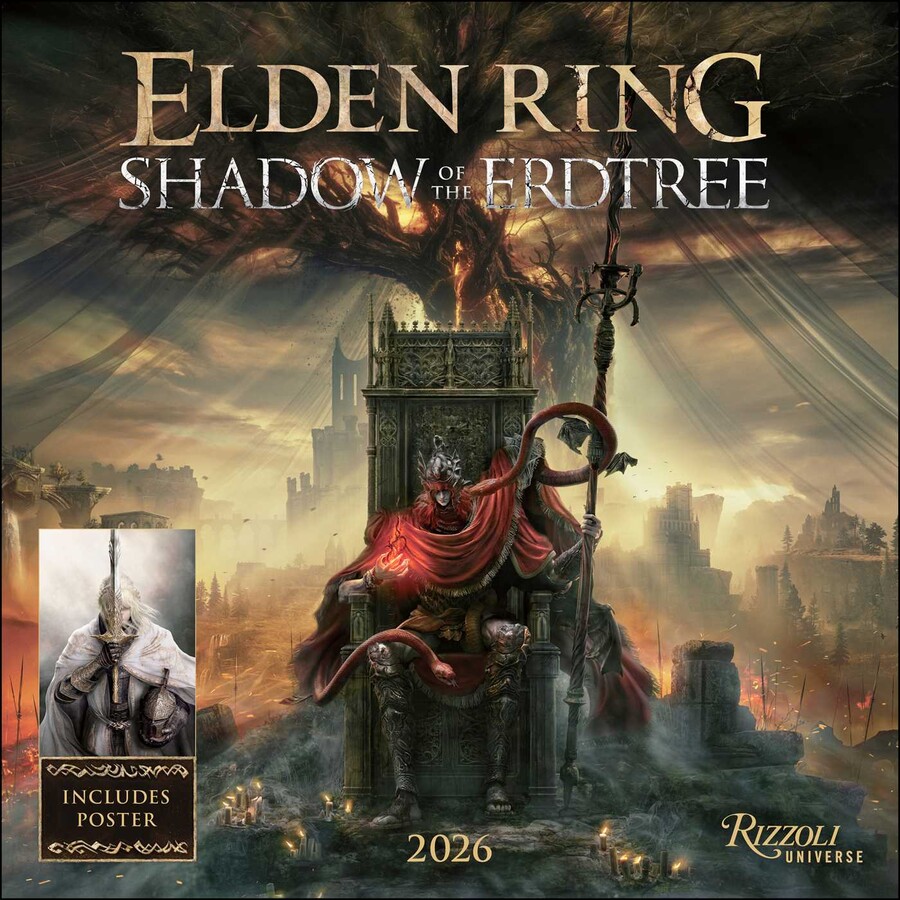 ELDEN RING Shadow of the Erdtree 2026 Wall Calendar Book Summary