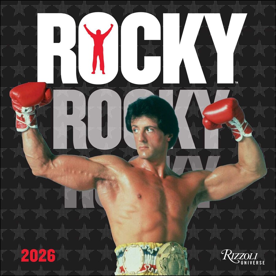 Rocky 2026 Wall Calendar Book Summary & Video Official Publisher