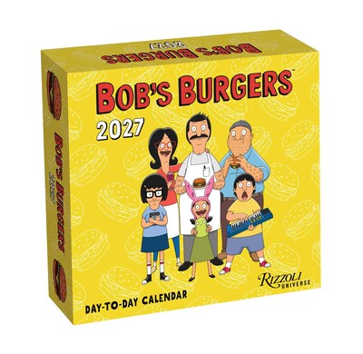 Bob's Burgers 2027 Day-to-Day Calendar