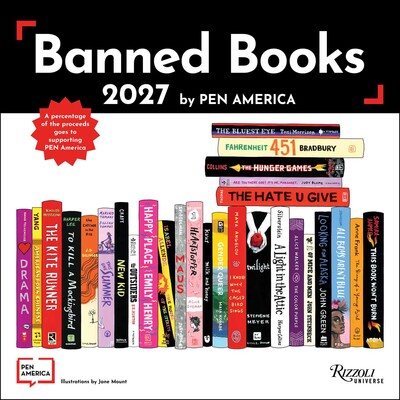 Banned Books 2027 Wall Calendar