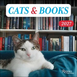 Cats & Books 2027 Wall Calendar Cats & Books 2027 Wall Calendar