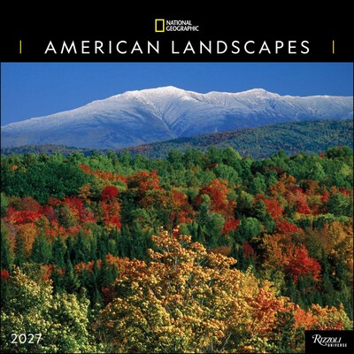 National Geographic: American Landscapes 2027 Wall Calendar