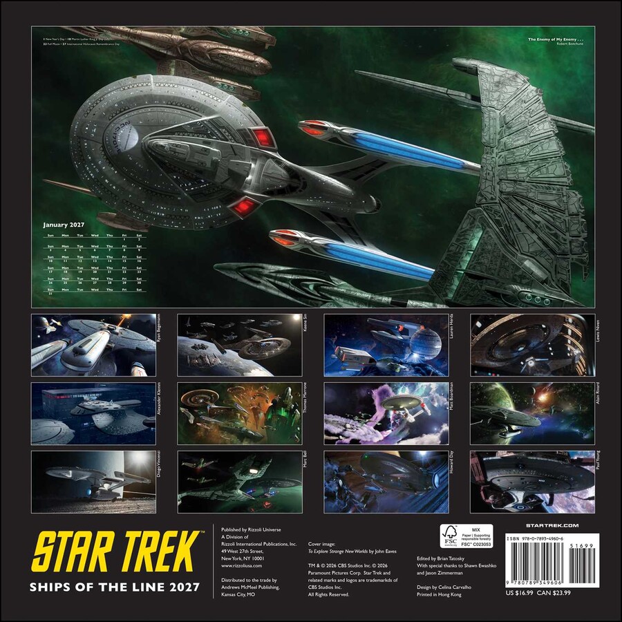 Star Trek Ships of the Line 2027