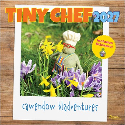 Tiny Chef 2027 Wall Calendar with Bonus Stickers Tiny Chef 2027 Wall Calendar with Bonus Stickers