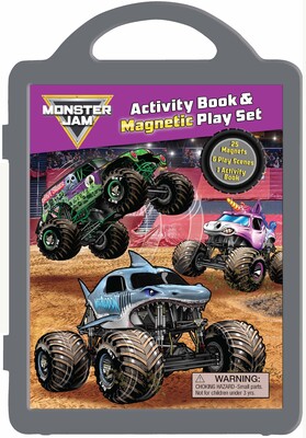 Monster Jam Magnetic Play Set
