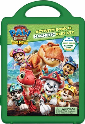 Paw Patrol The Dino Movie: Book and Magnetic Play Set Paw Patrol The Dino Movie: Book and Magnetic Play Set