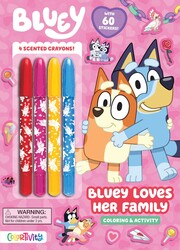 Bluey Colortivity: Bluey Loves Her Family Bluey Colortivity: Bluey Loves Her Family