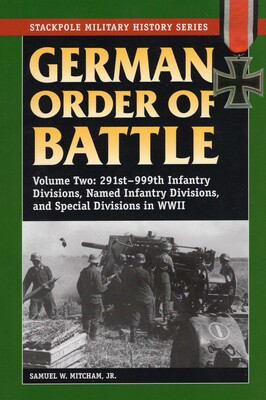 German Order of Battle German Order of Battle