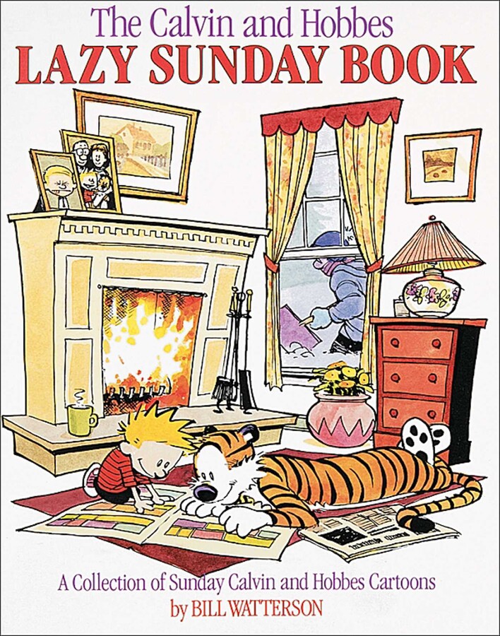 Calvin and Hobbes Lazy Sunday Book