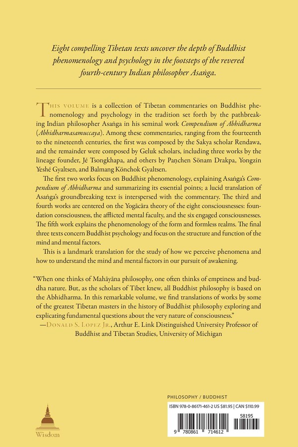 Buddhist Psychology and Phenomenology