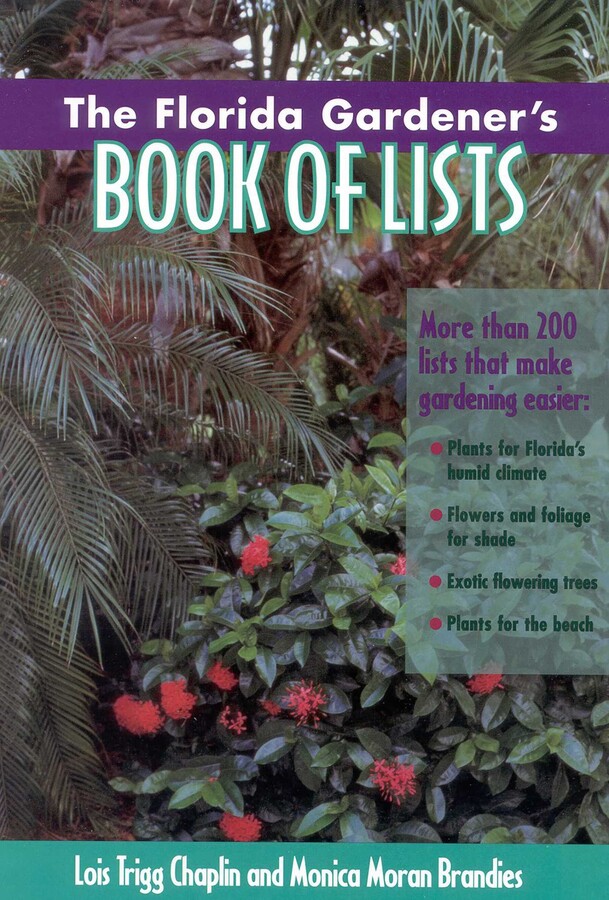 Florida Gardener's Book of Lists