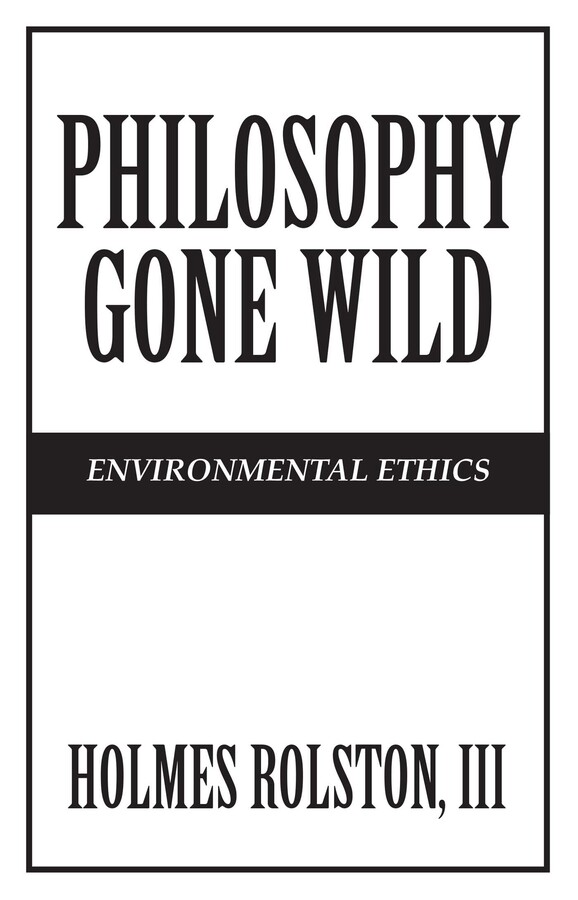 Philosophy Gone Wild