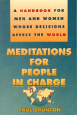 Meditations for People in Charge Meditations for People in Charge