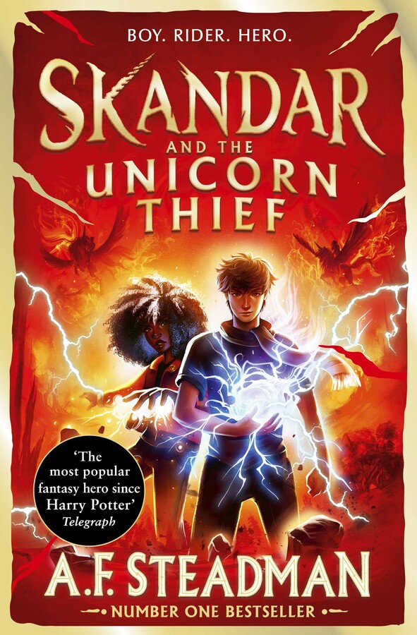 Skandar And The Unicorn Thief Book By A F Steadman Official 