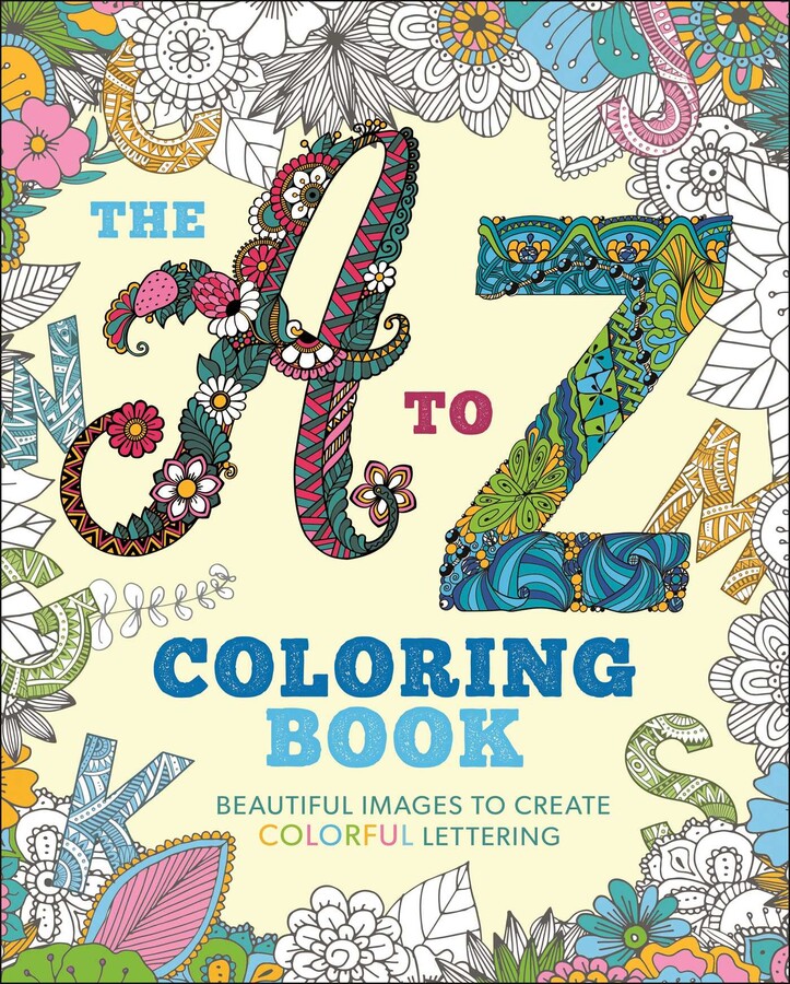 to Z Coloring Book