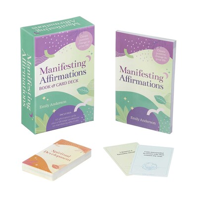 Manifesting Affirmations Book & Card Deck Manifesting Affirmations Book & Card Deck