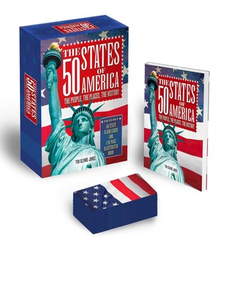 50 States of America Book & Card Deck