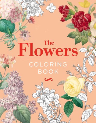 Flowers Coloring Book Flowers Coloring Book