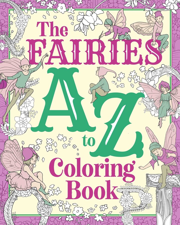 Fairies A to Z Coloring Book