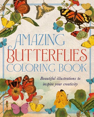 Amazing Butterflies Coloring Book Amazing Butterflies Coloring Book