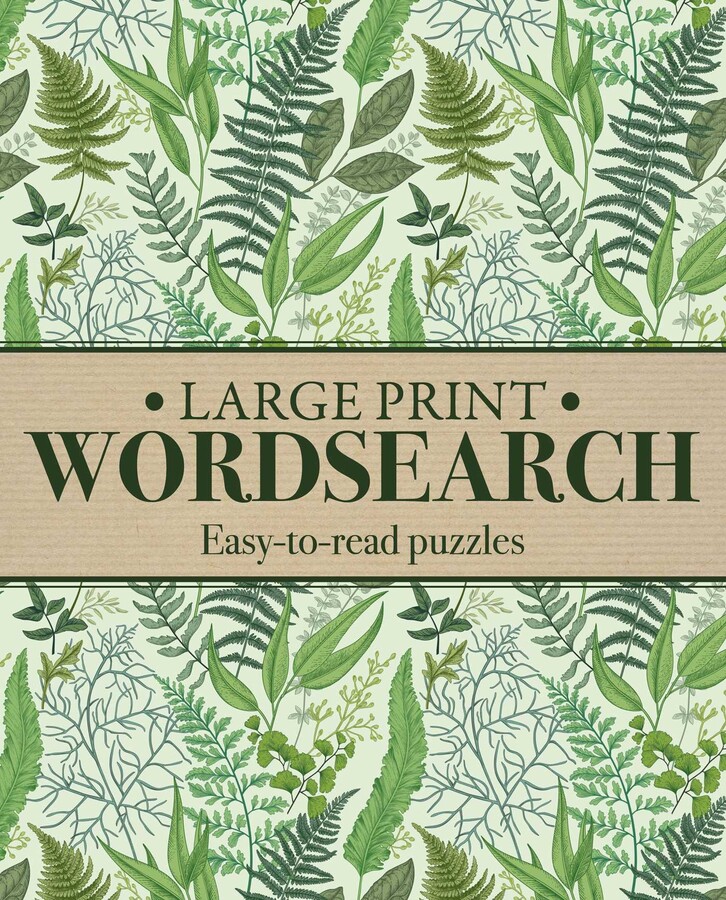 Large Print Wordsearch