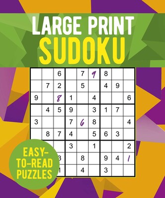 Large Print Sudoku Large Print Sudoku
