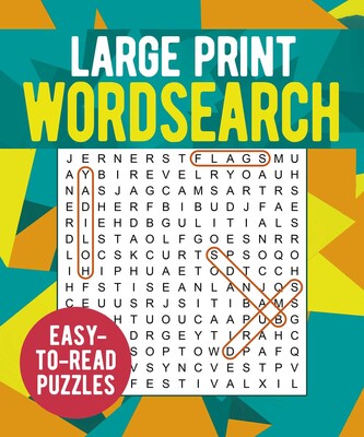 Large Print Wordsearch Large Print Wordsearch