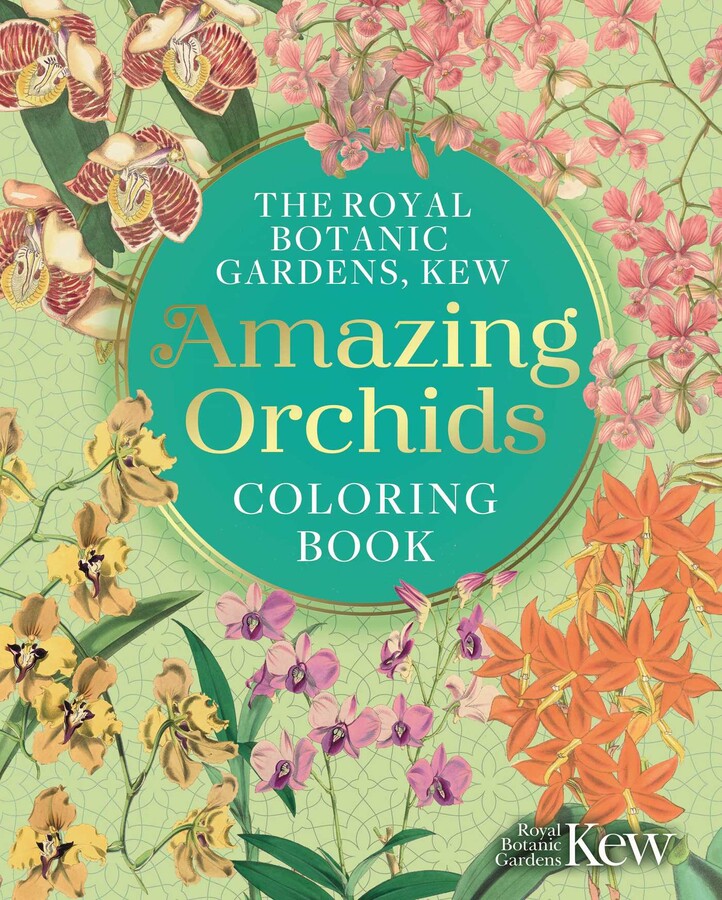 Royal Botanic Gardens, Kew Amazing Orchids Coloring Book