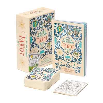 Color Your Own Tarot Book & Card Deck Color Your Own Tarot Book & Card Deck