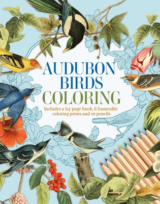 Audubon Birds Coloring Kit Audubon Birds Coloring Kit
