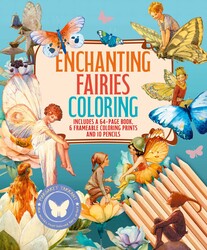Enchanting Fairies Coloring Kit Enchanting Fairies Coloring Kit
